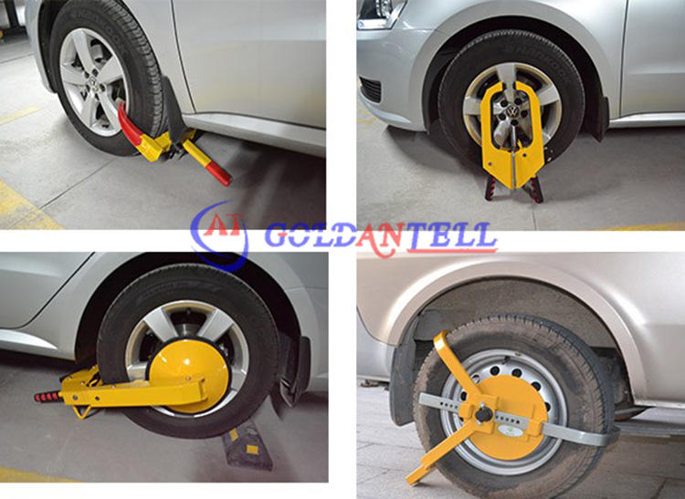 GAT-L3 Security Wheel Clamp | Goldantell Anti-Theft Car Wheel Lock for Parking Systems