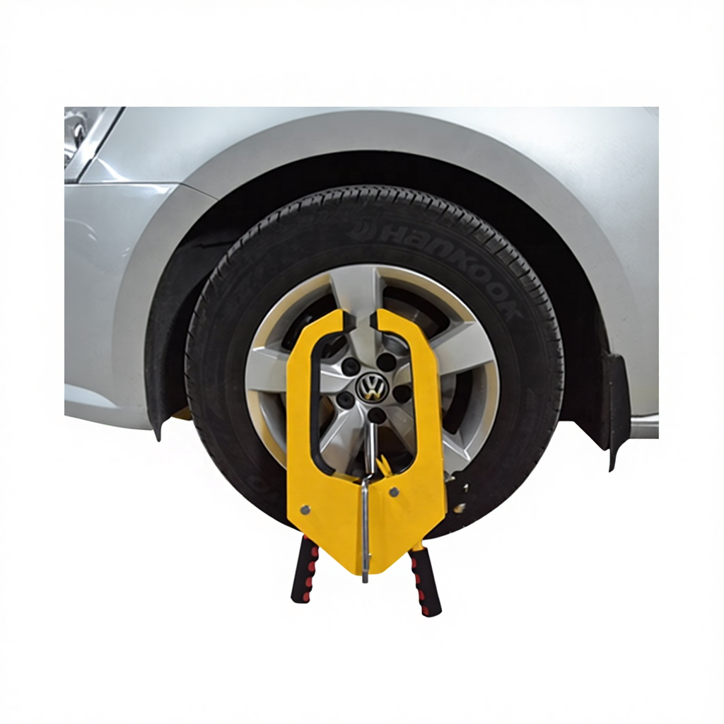 Goldantell GAT-L2 Keyless Anti-Theft Steering Wheel Security Car Tyre Lock - Product Hub